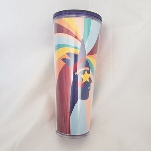 Starbucks Venti Tumbler Pride Siren 2020 Cold Cup Rainbow Wave Collectible